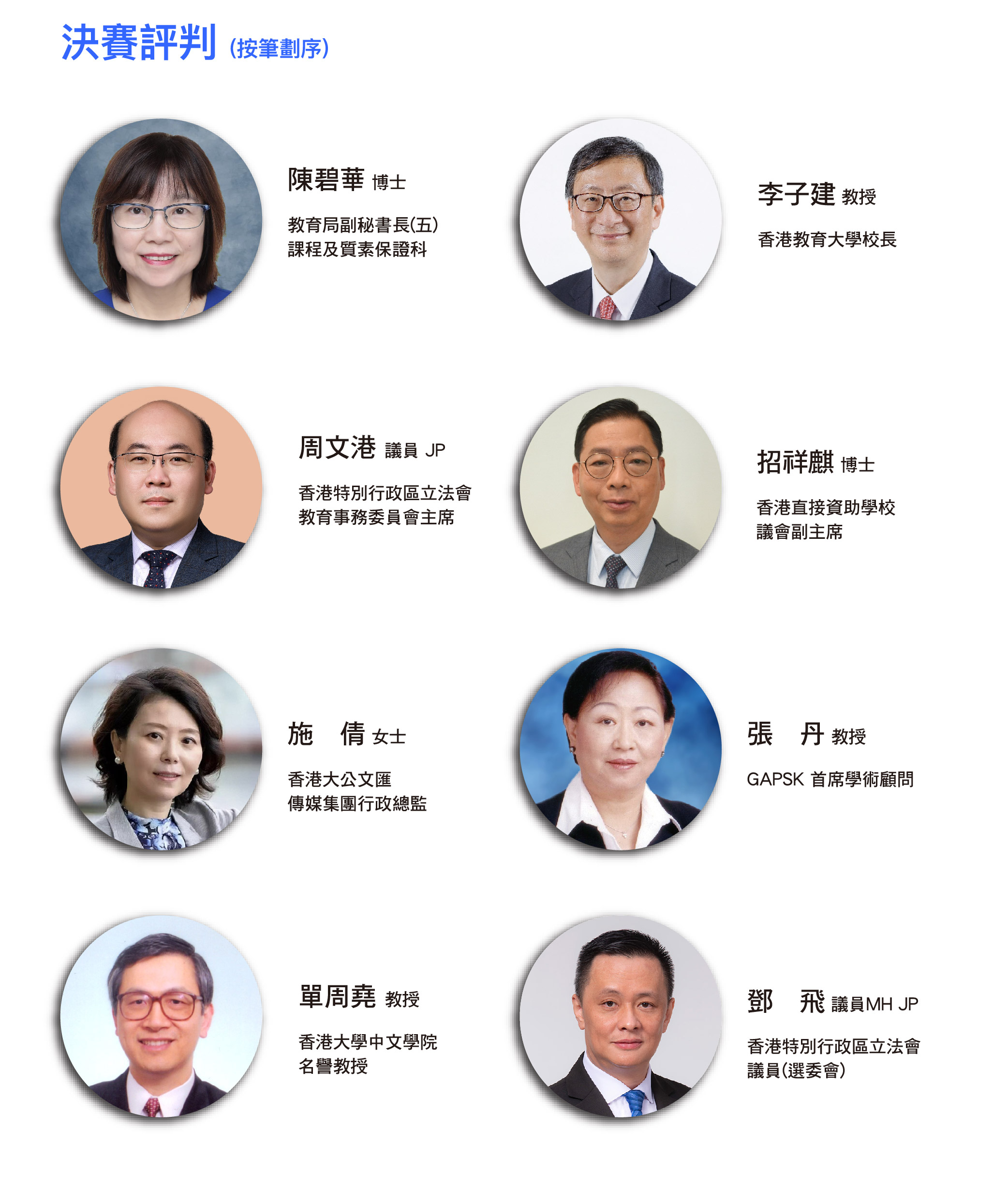 決賽評審